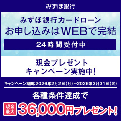 みずほ銀行カードローン