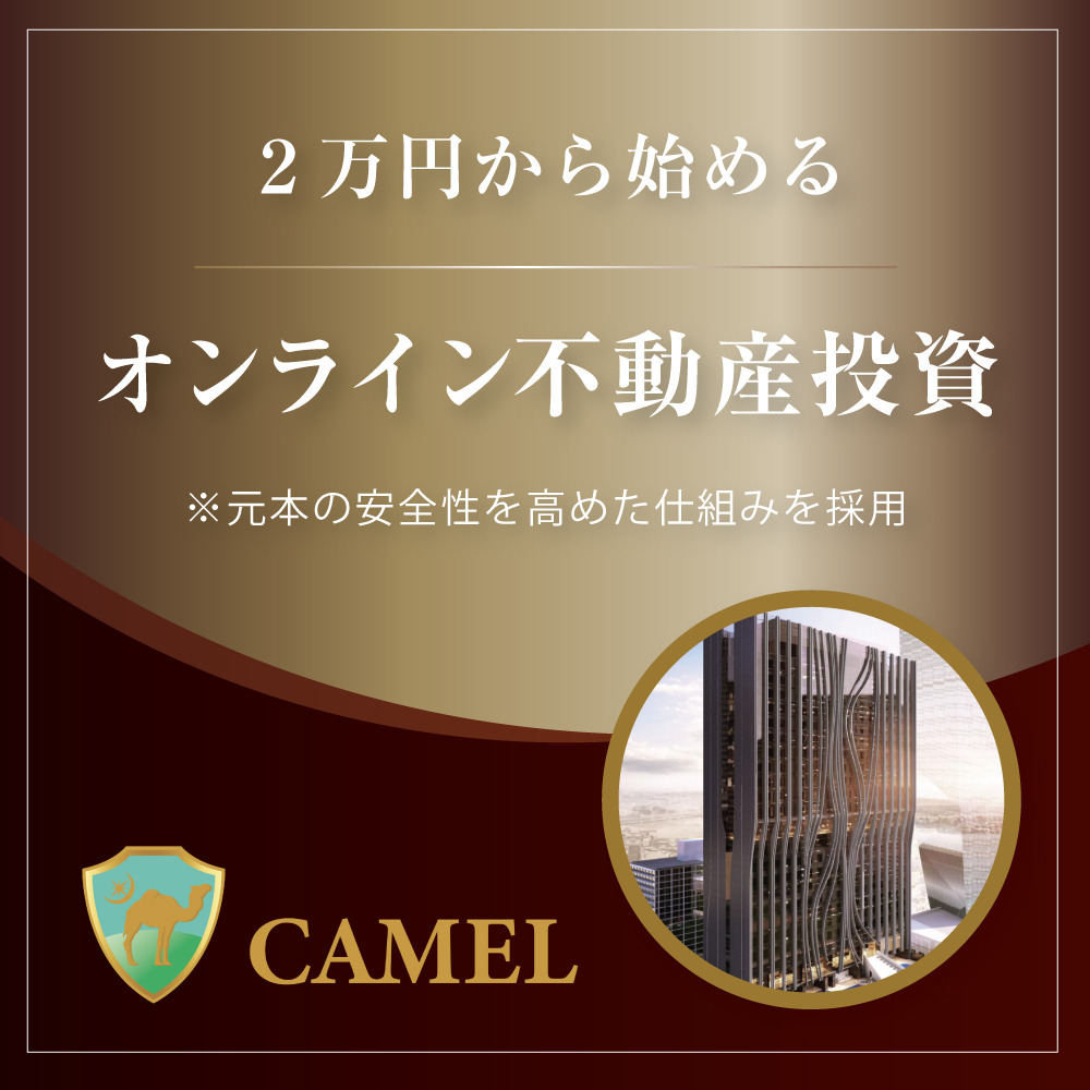CAMEL（キャメル）【20万円以上の投資完了】